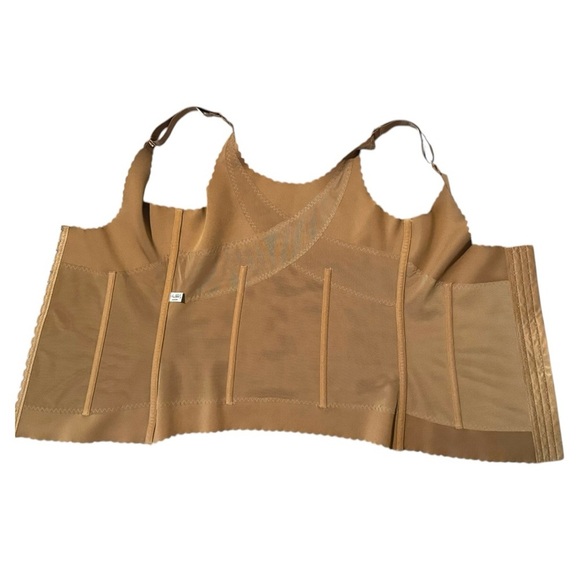 Prima Valentina Ultra Slimming Cami | Shaping Tank Top | Nude Beige 1X - Picture 4 of 9